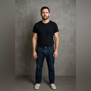 PRPS JAPAN Selvedge Straight Leg Jeans Blue 31